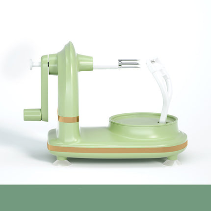 Divider e sbucciatore manuale per frutta, affettatrice e core manual apple slicer and corer in plastica resistente.