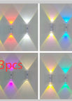 1W Double Cat's Eye / Colorful Light Changing / 3PCS