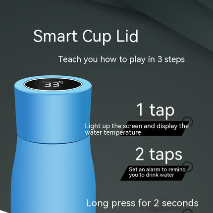 tazza a vuoto con display di temperatura intelligente con funzione di sterilizzazione UV.