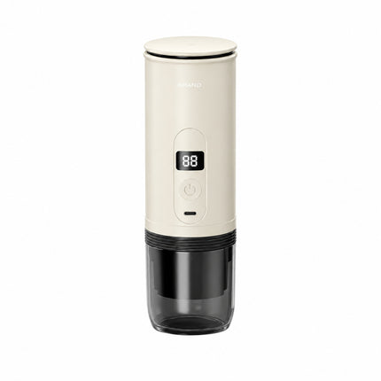 macchina da caffè portatile senza fili, macchina per espresso compatta con display LCD.