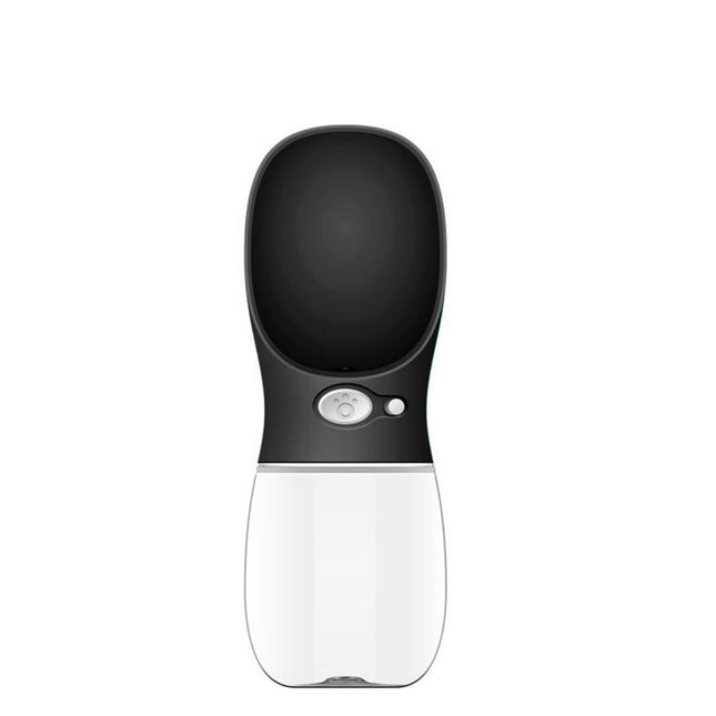 Borraccia pet portatile impermeabile per cani e gatti, leggera con rilascio acqua a un pulsante.