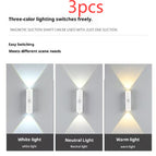 1W Double Cat's Eye / Threecolor Changing Light / 3PCS