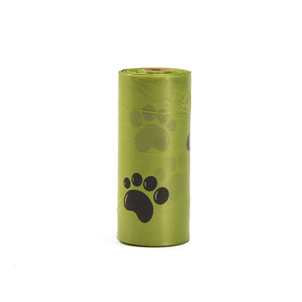 Rotolo di sacchetti per rifiuti di cane, compatibile con portatile pooper scooper per cani.